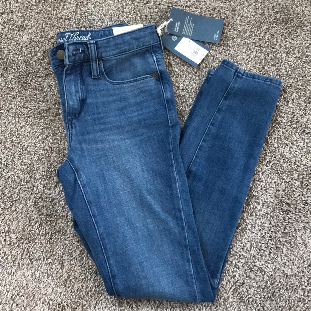 Universal Thread High Rise Skinny Jeans Size 0